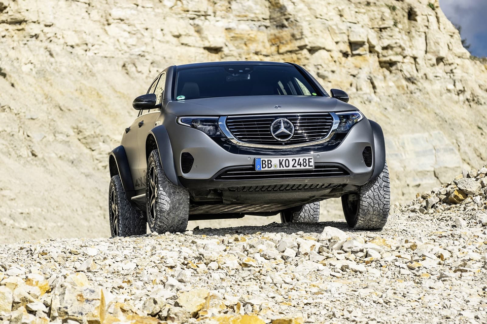 Conoce el nuevo SUV de Mercedes, el EQC 4x4² Concept 