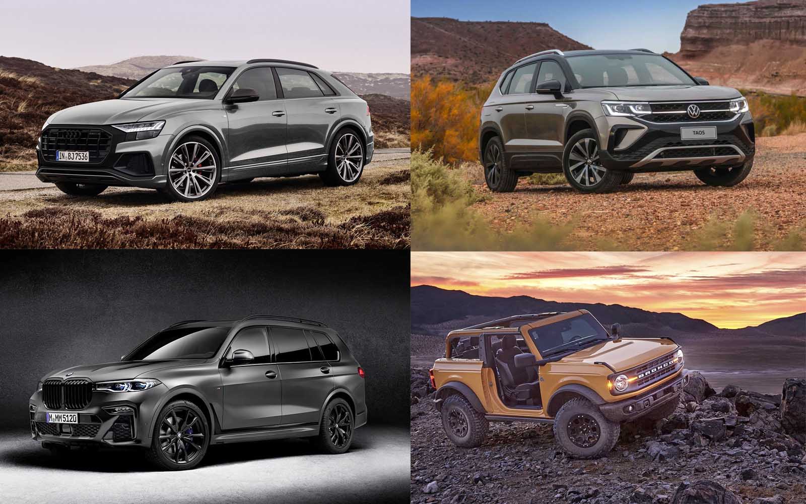 Novedades destacadas en todoterrenos y SUV: Audi, Ford, Volkswagen y BMW